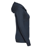 Russell Ladies Authentic Zip Hooded Sweatshirt | French Navy