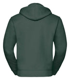 Russell Authentic Zip Hooded Sweatshirt | Bottle Green