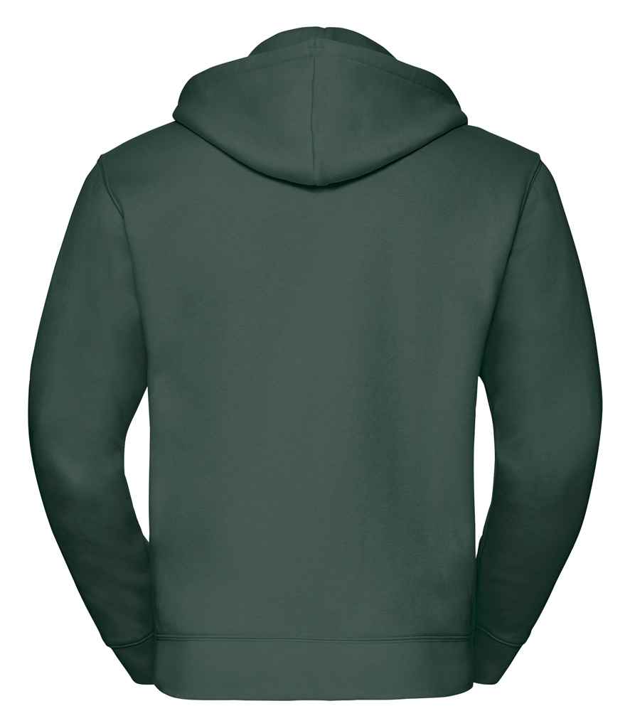 Russell Authentic Zip Hooded Sweatshirt | Bottle Green