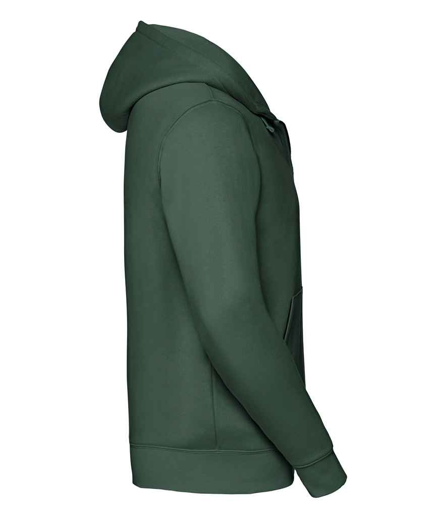 Russell Authentic Zip Hooded Sweatshirt | Bottle Green