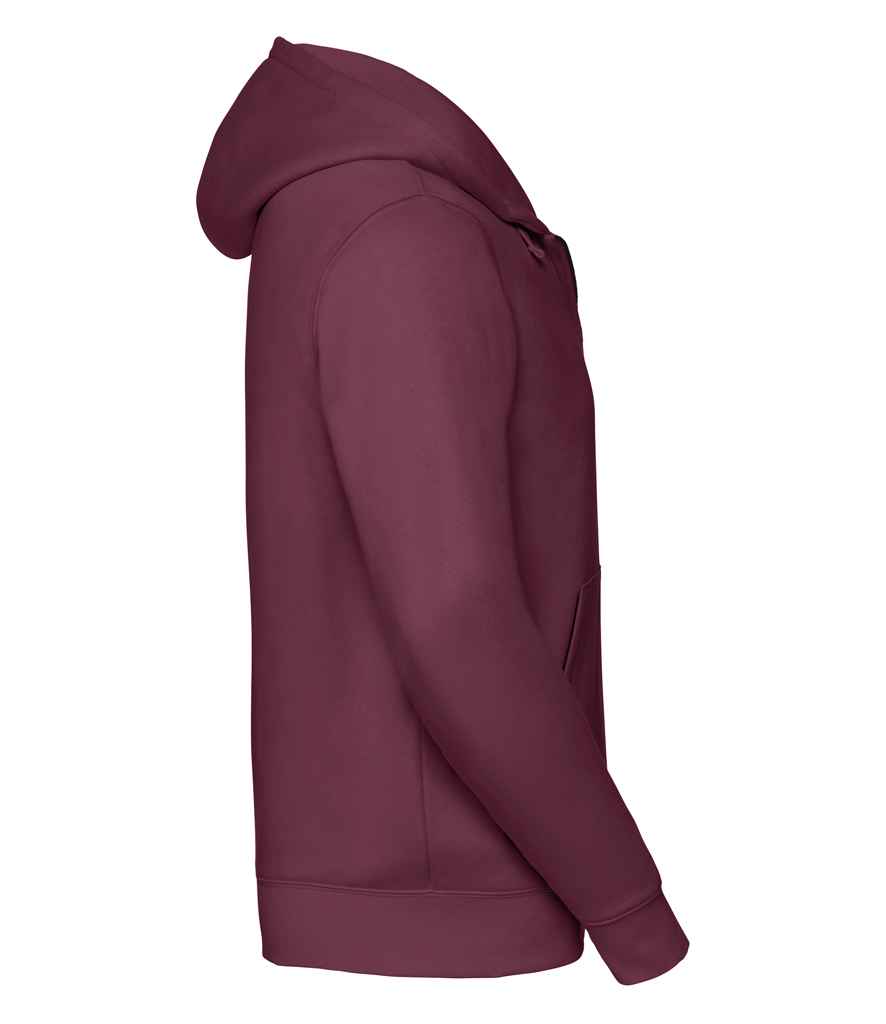 Russell Authentic Zip Hooded Sweatshirt | Burgundy