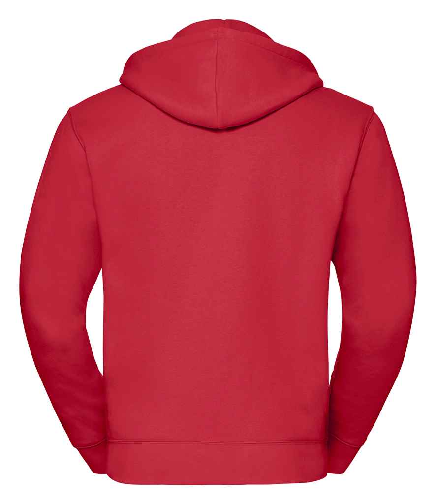 Russell Authentic Zip Hooded Sweatshirt | Classic Red