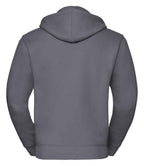 Russell Authentic Zip Hooded Sweatshirt | Convoy Grey