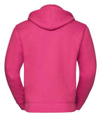 Russell Authentic Zip Hooded Sweatshirt | Fuchsia