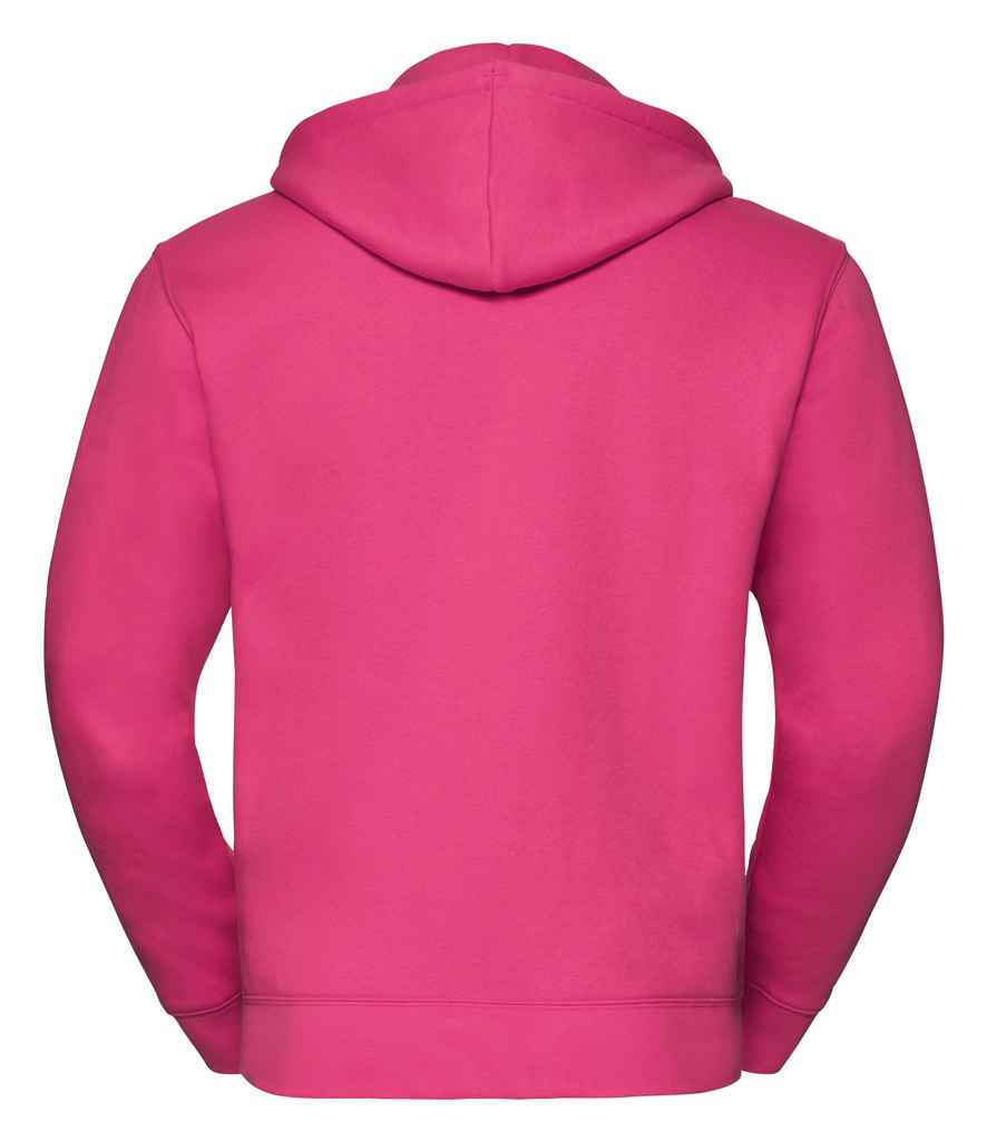 Russell Authentic Zip Hooded Sweatshirt | Fuchsia