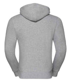 Russell Authentic Zip Hooded Sweatshirt | Light Oxford
