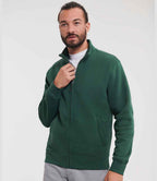 Russell Authentic Sweat Jacket | Bottle Green