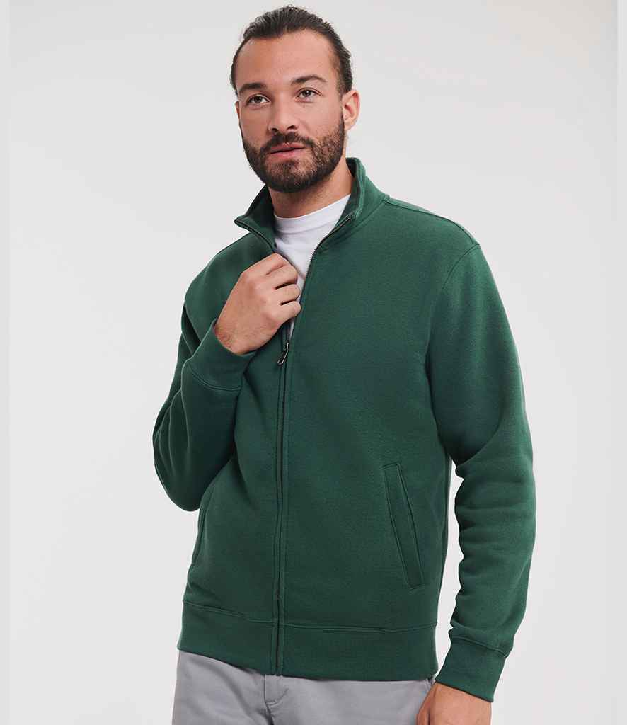 Russell Authentic Sweat Jacket | Bottle Green