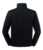 Russell Authentic Zip Neck Sweatshirt | Black