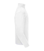 Russell Authentic Zip Neck Sweatshirt | White