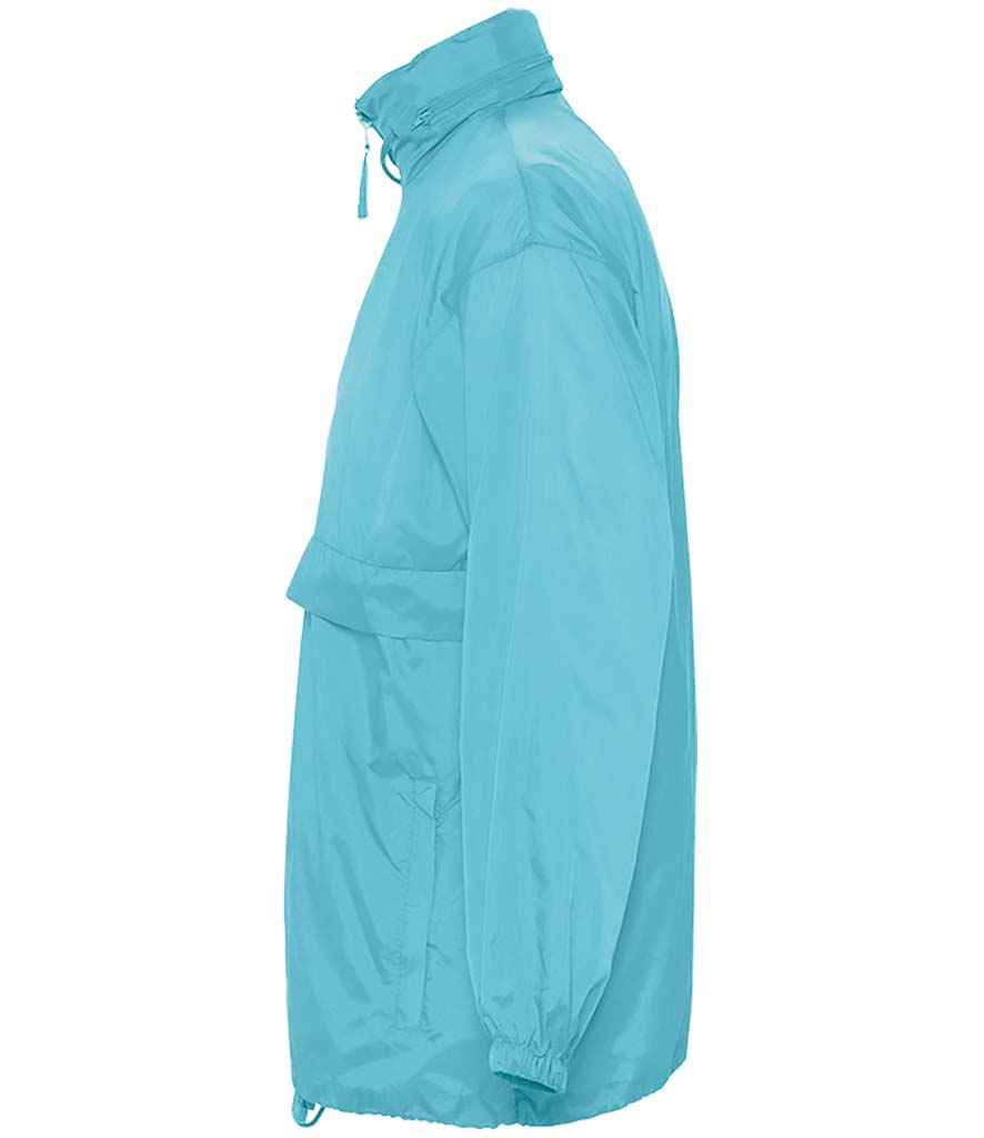 SOL'S Unisex Surf Windbreaker Jacket | Atoll Blue