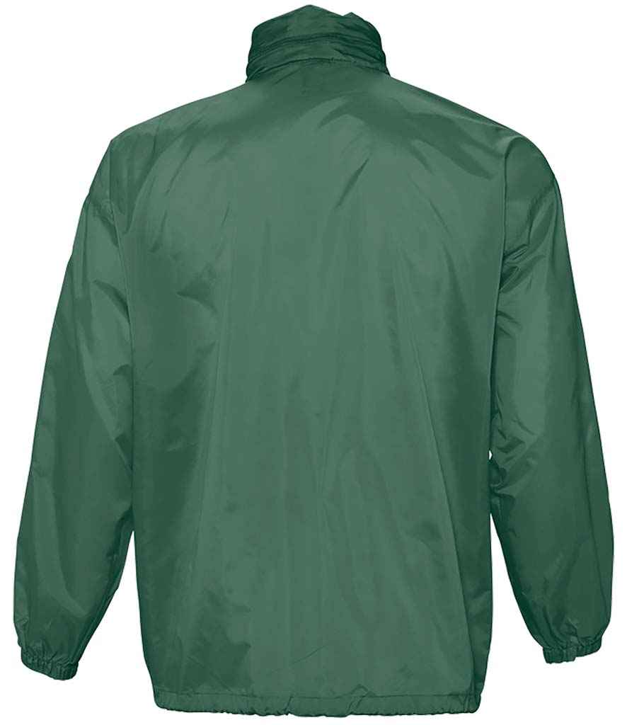 SOL'S Unisex Surf Windbreaker Jacket | Forest Green