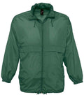 SOL'S Unisex Surf Windbreaker Jacket | Forest Green