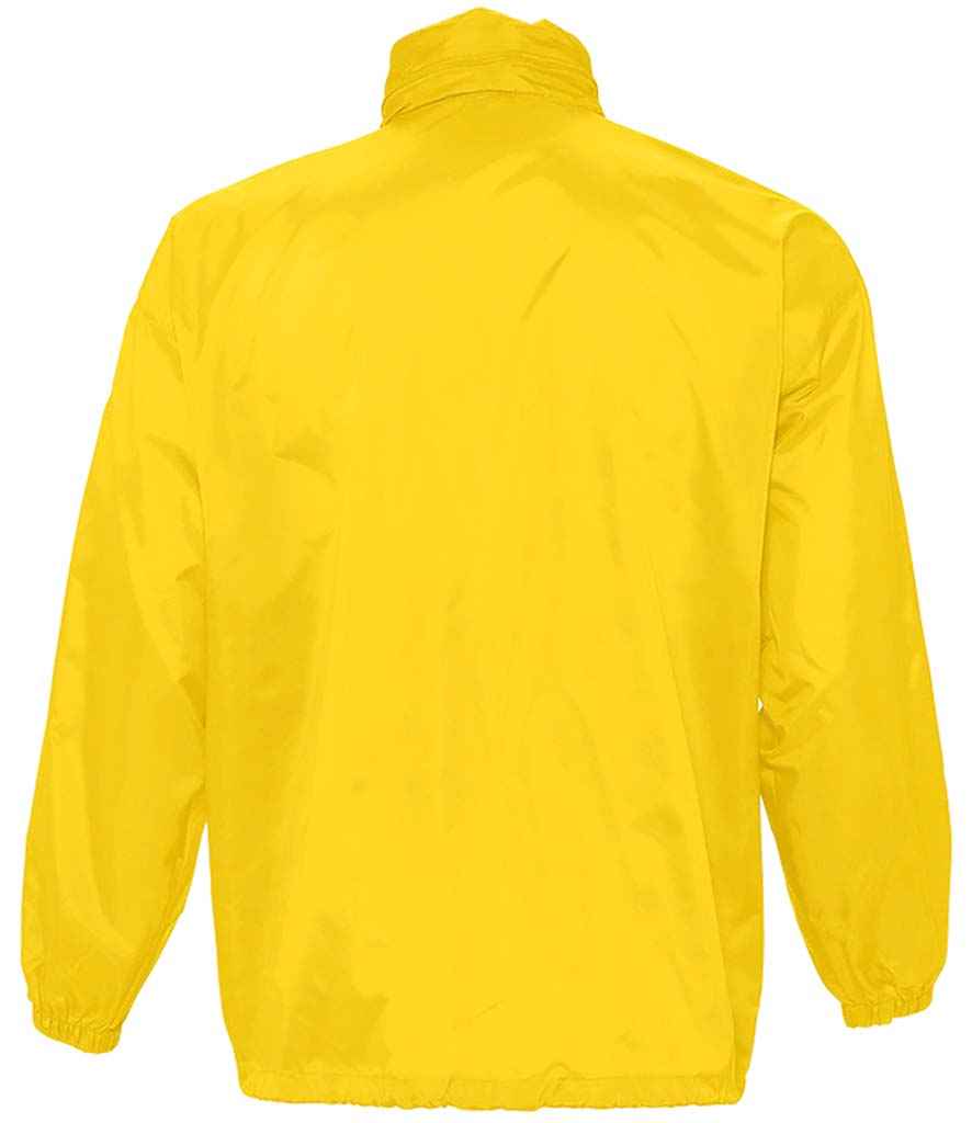 SOL'S Unisex Surf Windbreaker Jacket | Gold