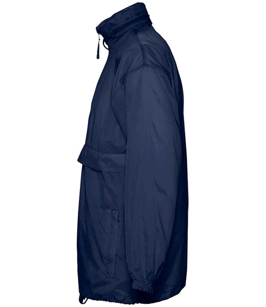 SOL'S Unisex Surf Windbreaker Jacket | Navy