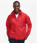 SOL'S Unisex Surf Windbreaker Jacket | Red