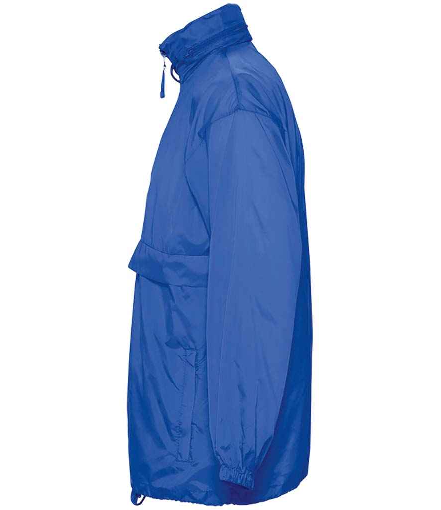 SOL'S Unisex Surf Windbreaker Jacket | Royal Blue