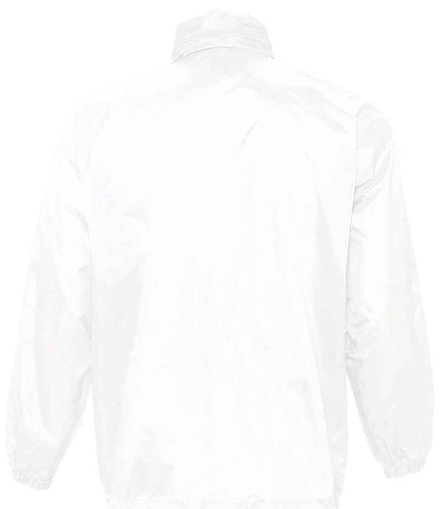 SOL'S Unisex Surf Windbreaker Jacket | White