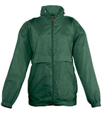 SOL'S Kids Surf Windbreaker Jacket | Forest Green