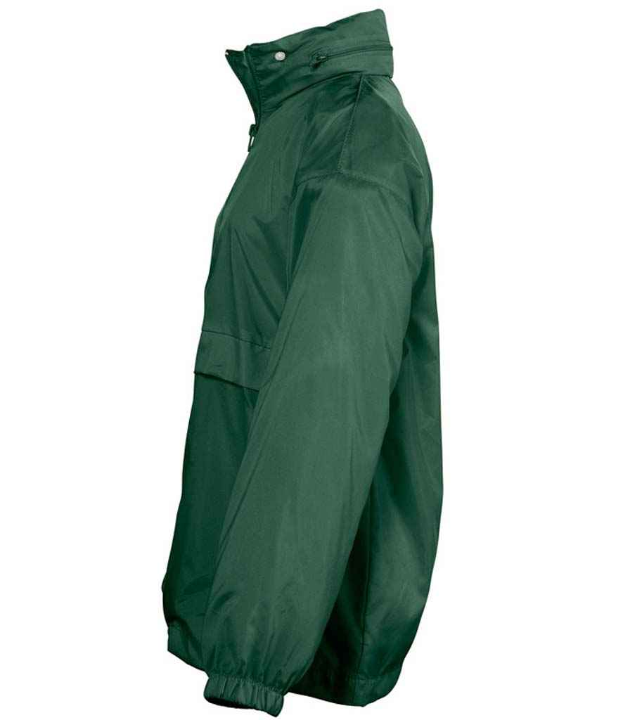 SOL'S Kids Surf Windbreaker Jacket | Forest Green