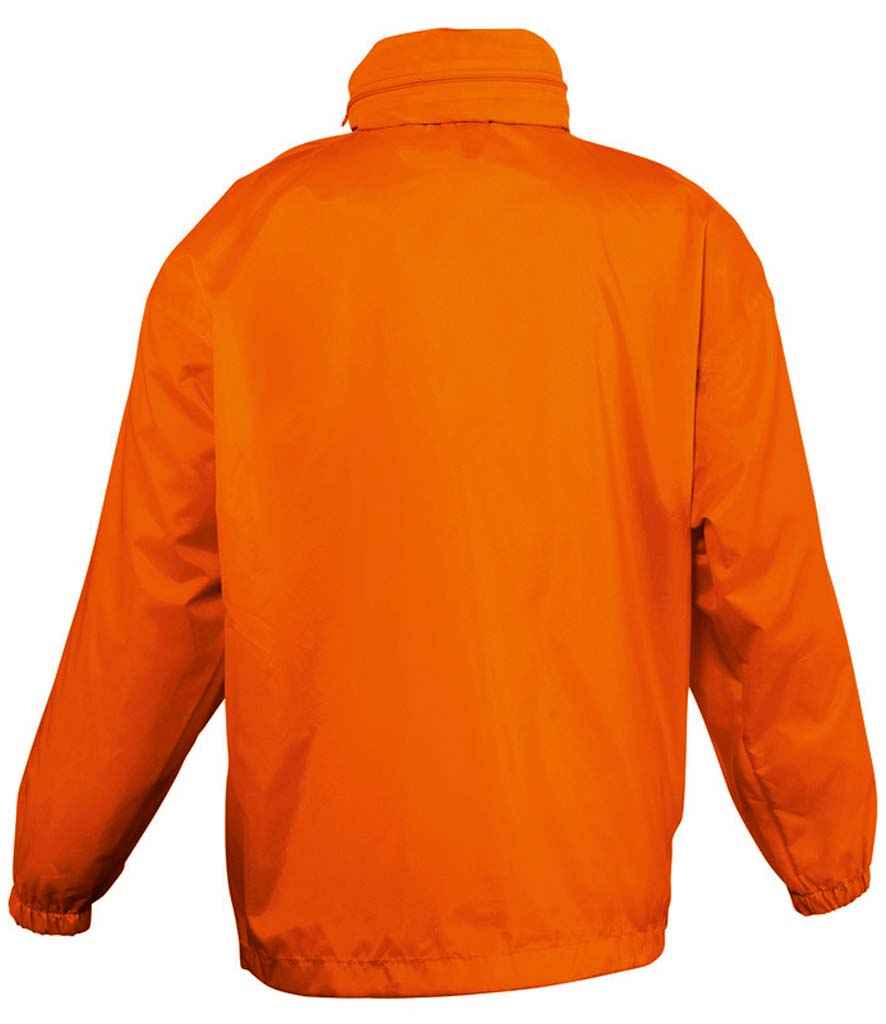 SOL'S Kids Surf Windbreaker Jacket | Orange