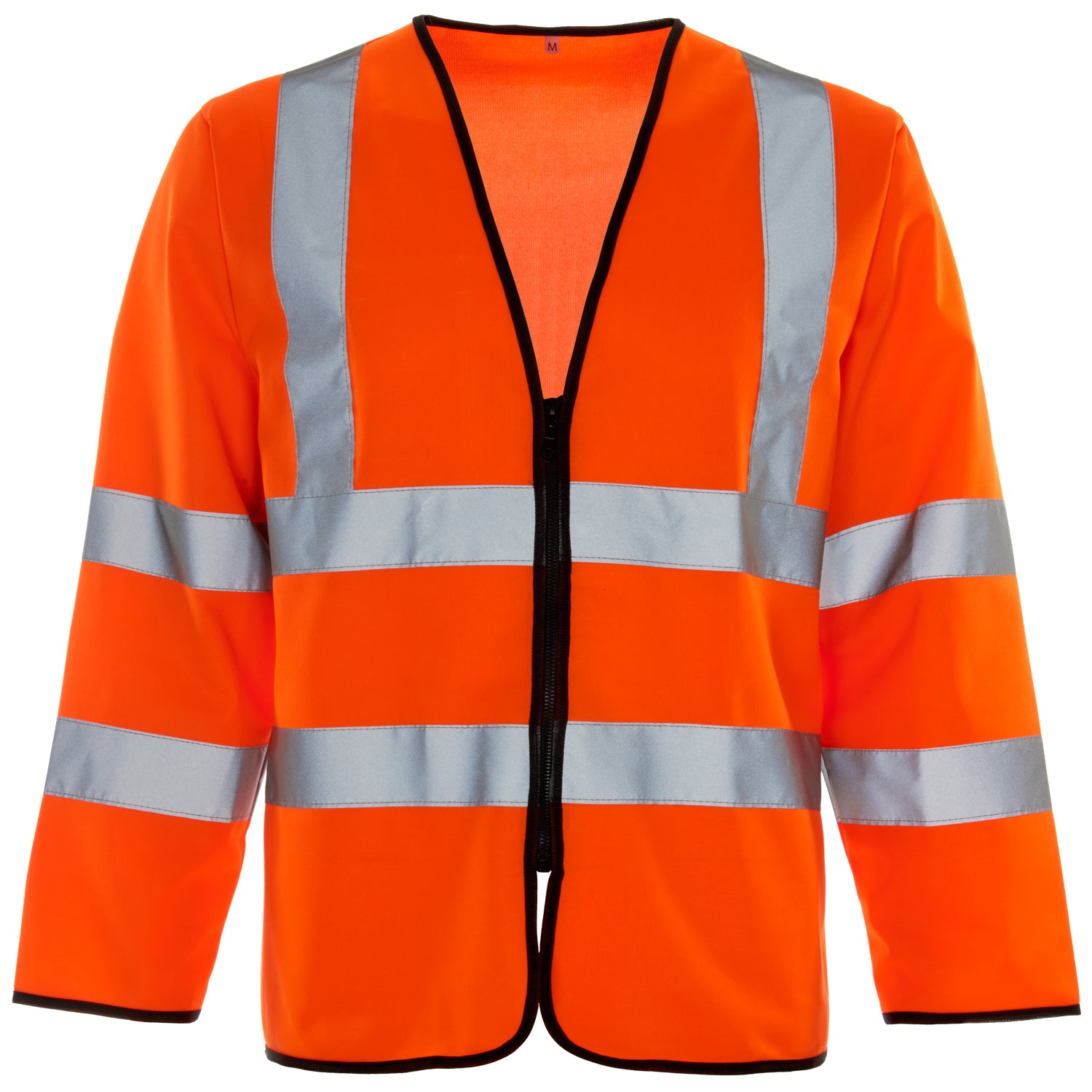 Supertouch Hi Vis Long Sleeved Vest - Zip