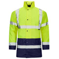Supertouch Hi Vis 2 Tone Parka