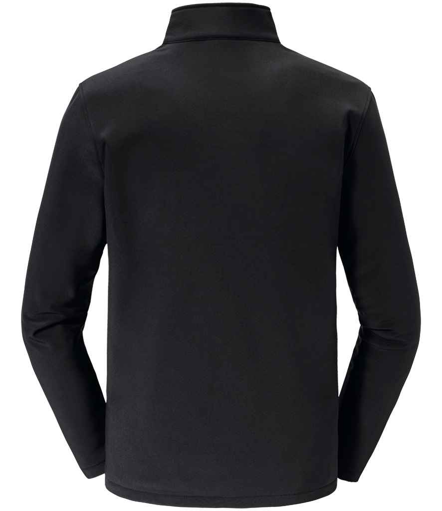 Russell Essential Recycled Soft Shell Jacket | Black