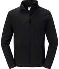 Russell Essential Recycled Soft Shell Jacket | Black