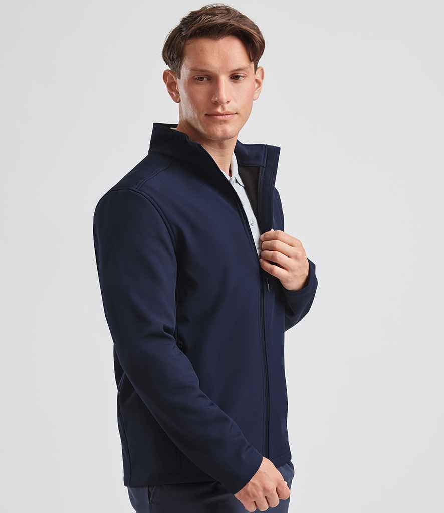 Russell Essential Recycled Soft Shell Jacket | French Navy