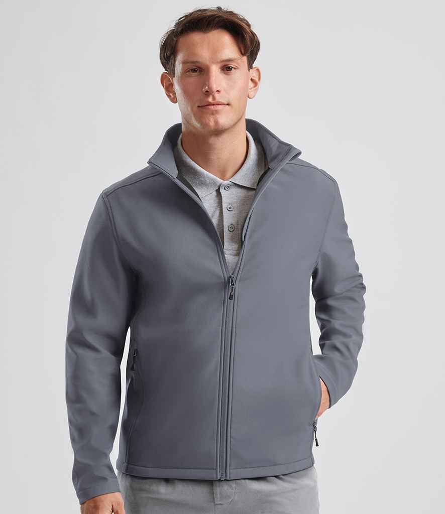 Russell Essential Recycled Soft Shell Jacket | Iron