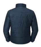 Russell Cross Padded Jacket | French Navy