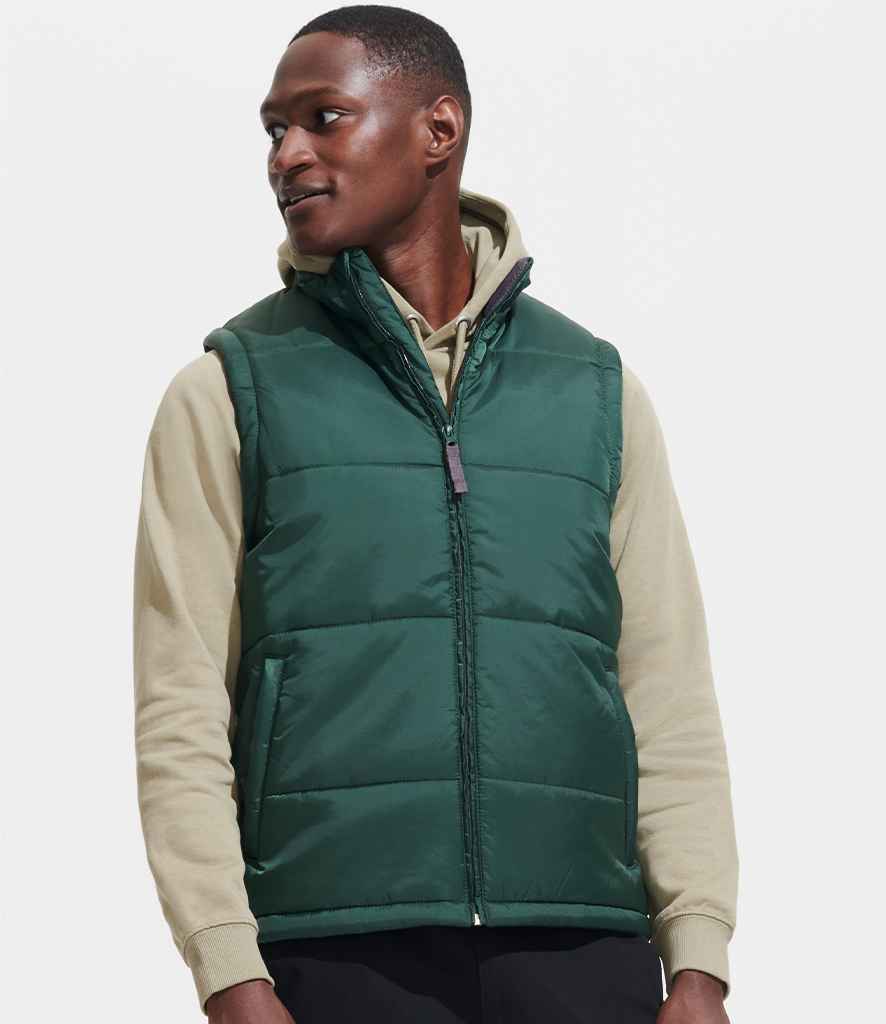 SOL'S Unisex Warm Bodywarmer | Forest Green