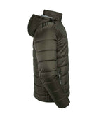 Russell Hooded Nano Padded Jacket | Dark Olive