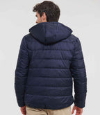 Russell Hooded Nano Padded Jacket | French Navy