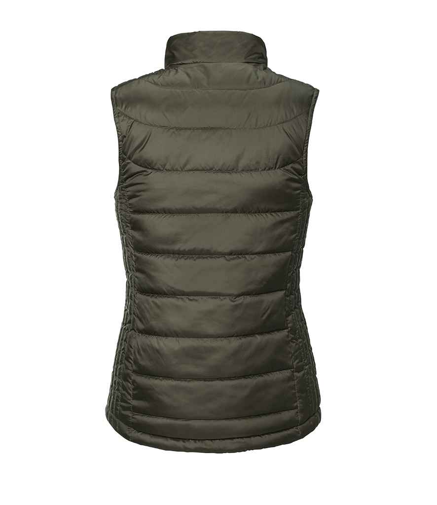 Russell Ladies Nano Padded Bodywarmer | Dark Olive