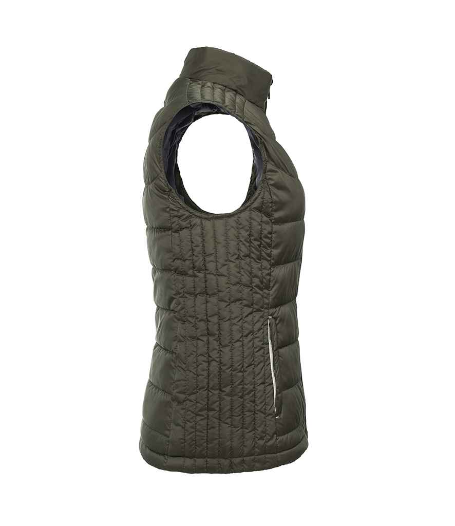 Russell Ladies Nano Padded Bodywarmer | Dark Olive