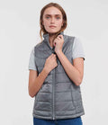 Russell Ladies Nano Padded Bodywarmer | Iron