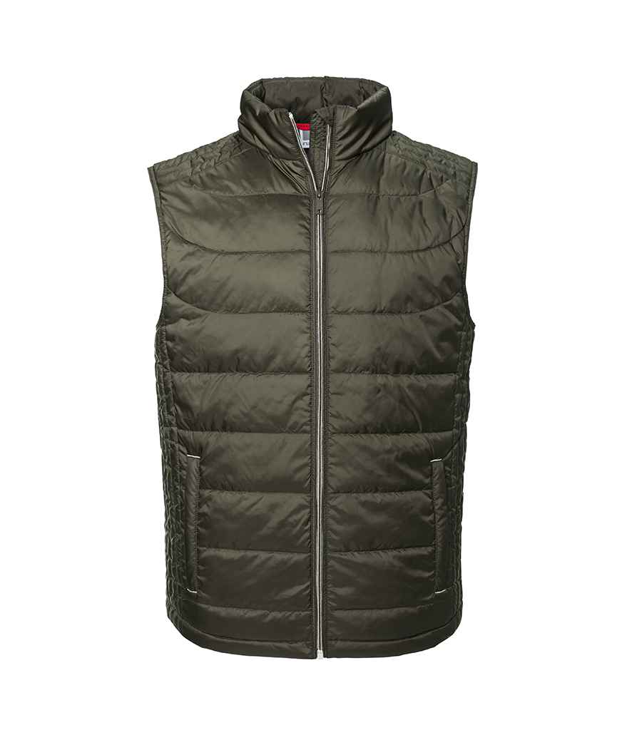 Russell Nano Padded Bodywarmer | Dark Olive