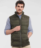 Russell Nano Padded Bodywarmer | Dark Olive