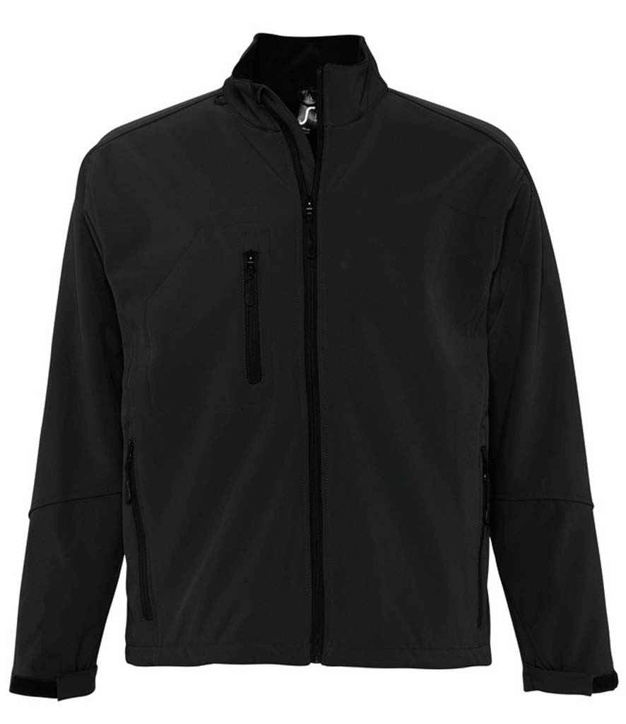 SOL'S Relax Soft Shell Jacket | Black