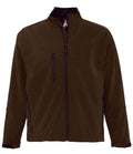 SOL'S Relax Soft Shell Jacket | Dark Chocolate