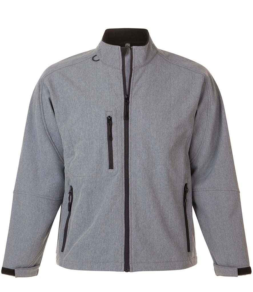 SOL'S Relax Soft Shell Jacket | Grey Marl
