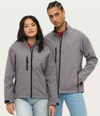 SOL'S Relax Soft Shell Jacket | Grey Marl
