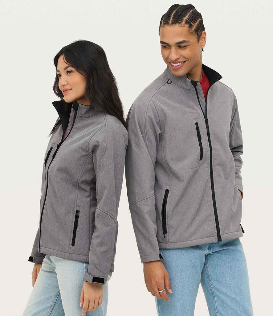 SOL'S Relax Soft Shell Jacket | Grey Marl