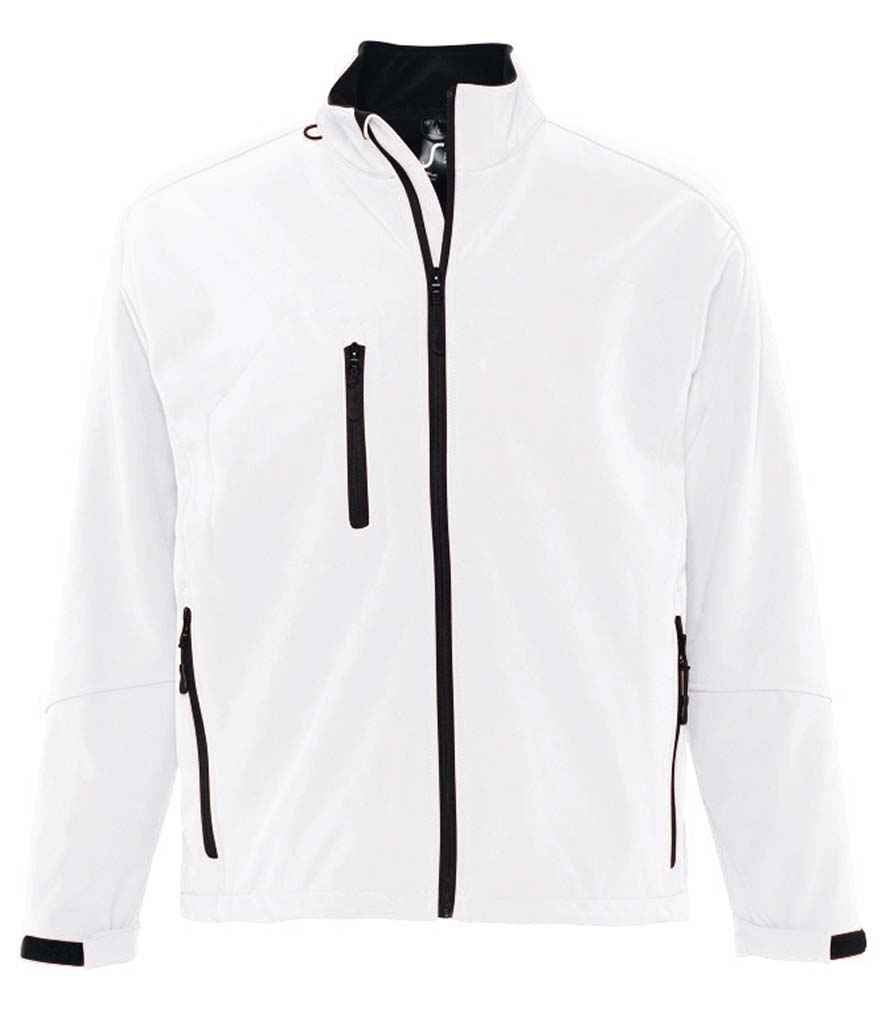SOL'S Relax Soft Shell Jacket | White