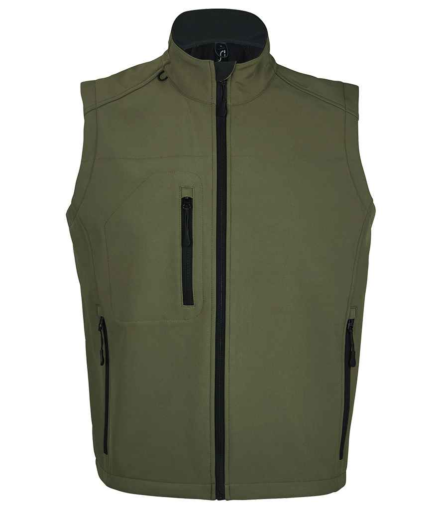 SOL'S Rallye Soft Shell Bodywarmer | Army