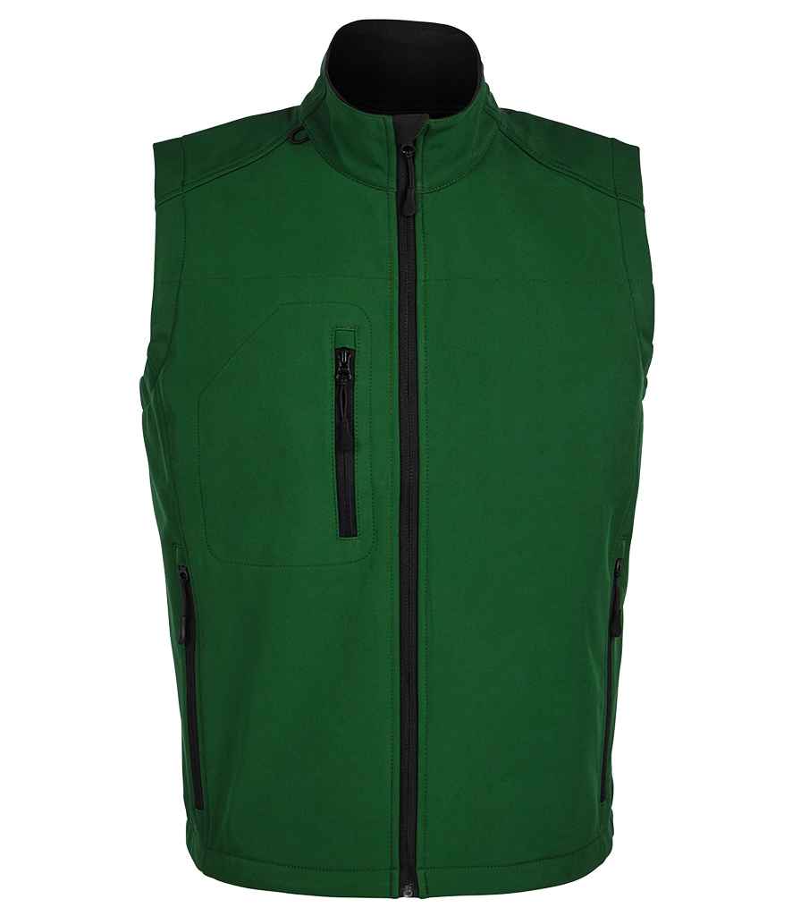 SOL'S Rallye Soft Shell Bodywarmer | Bottle Green