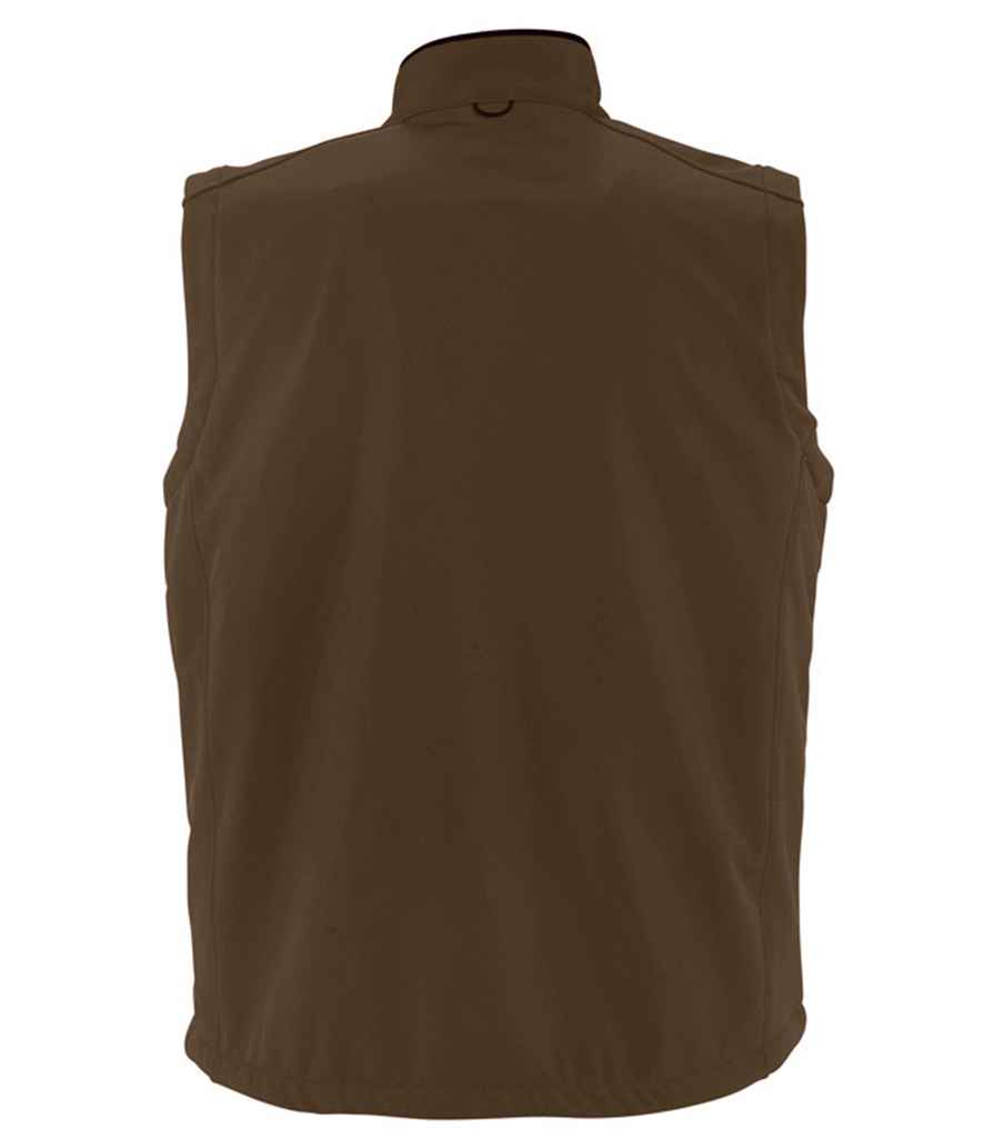 SOL'S Rallye Soft Shell Bodywarmer | Dark Chocolate