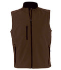 SOL'S Rallye Soft Shell Bodywarmer | Dark Chocolate